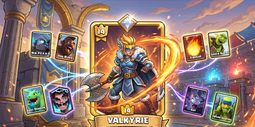 Hero Valkyrie Deck Clash Royale: Best Builds