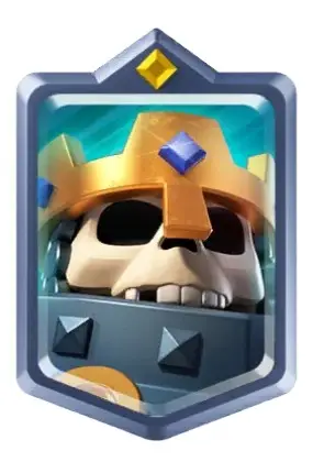 Skeleton King Clash Royale card