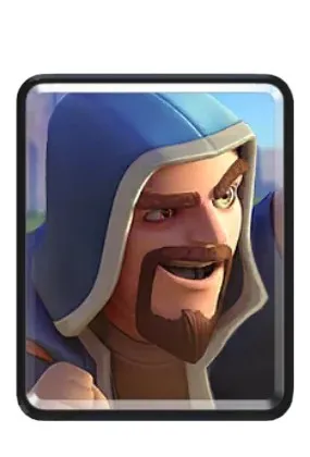 Wizard Clash Royale card